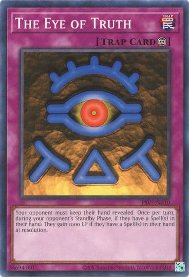 The Eye of Truth Pharaoh's Servant (25th Anniversary Edition) Yu-Gi-Oh! card