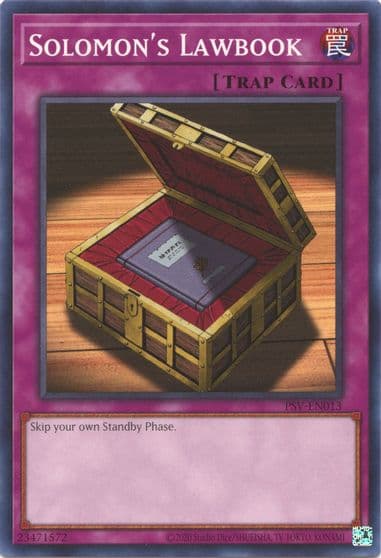 Solomons Lawbook Pharaoh's Servant (25th Anniversary Edition) Yu-Gi-Oh! card