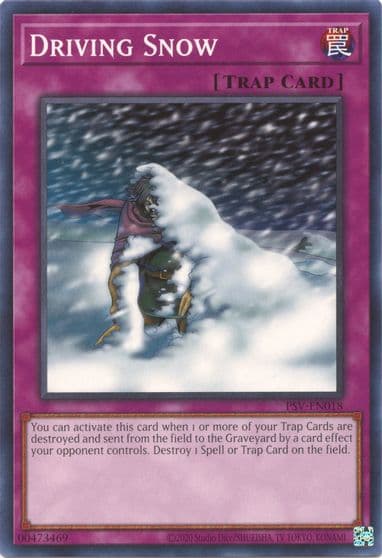 Driving Snow Pharaoh's Servant (25th Anniversary Edition) Yu-Gi-Oh! card