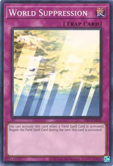 World Suppression Pharaoh's Servant (25th Anniversary Edition) Yu-Gi-Oh! card