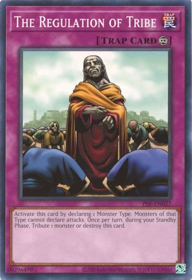 The Regulation of Tribe Pharaoh's Servant (25th Anniversary Edition) Yu-Gi-Oh! card