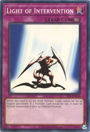 Light of Intervention Pharaoh's Servant (25th Anniversary Edition) Yu-Gi-Oh! card