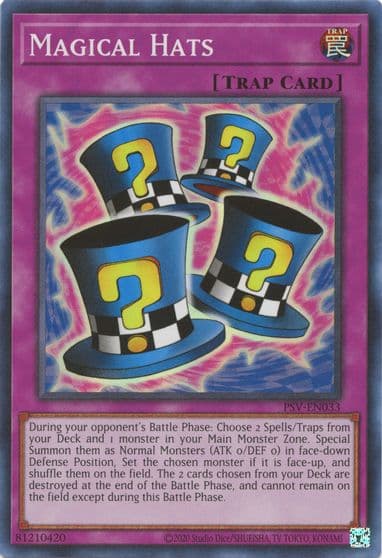 Magical Hats Pharaoh's Servant (25th Anniversary Edition) Yu-Gi-Oh! card