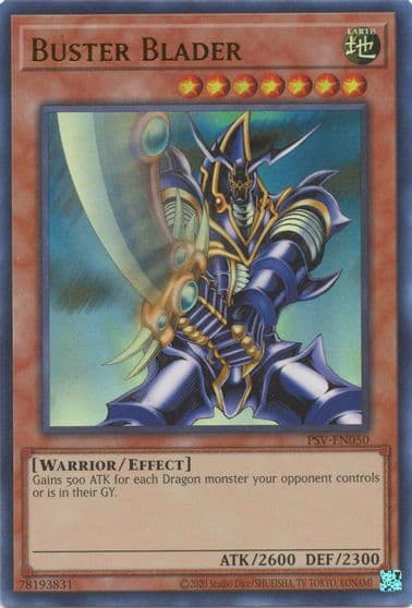Buster Blader Pharaoh's Servant (25th Anniversary Edition) Yu-Gi-Oh! card