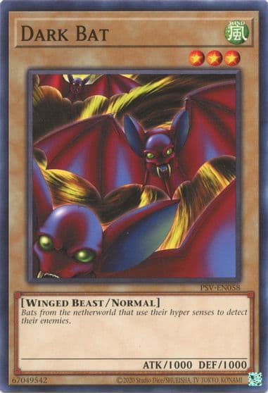 Dark Bat Pharaoh's Servant (25th Anniversary Edition) Yu-Gi-Oh! card