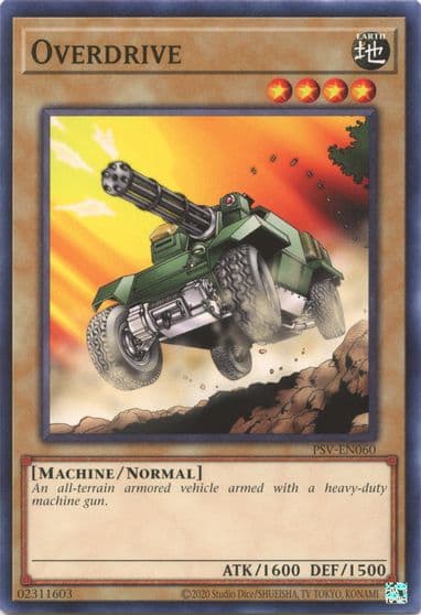 Overdrive Pharaoh's Servant (25th Anniversary Edition) Yu-Gi-Oh! card
