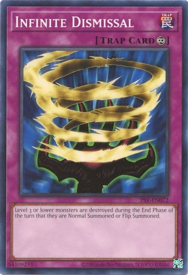 Infinite Dismissal Pharaoh's Servant (25th Anniversary Edition) Yu-Gi-Oh! card