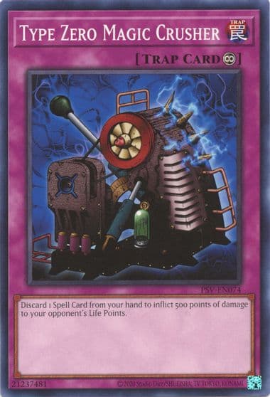 Type Zero Magic Crusher Pharaoh's Servant (25th Anniversary Edition) Yu-Gi-Oh! card