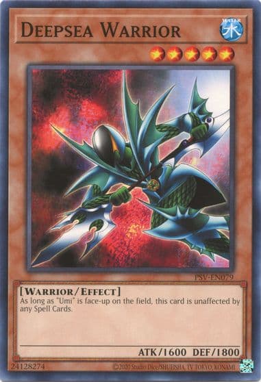 Deepsea Warrior Pharaoh's Servant (25th Anniversary Edition) Yu-Gi-Oh! card