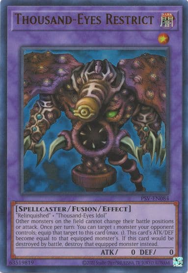 Thousand Eyes Restrict Pharaoh's Servant (25th Anniversary Edition) Yu-Gi-Oh! card