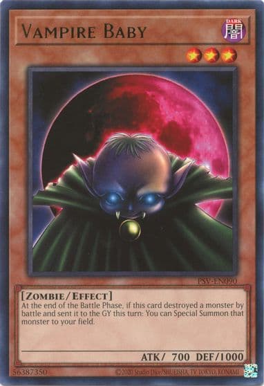 Vampire Baby Pharaoh's Servant (25th Anniversary Edition) Yu-Gi-Oh! card