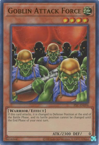 Goblin Attack Force Pharaoh's Servant (25th Anniversary Edition) Yu-Gi-Oh! card