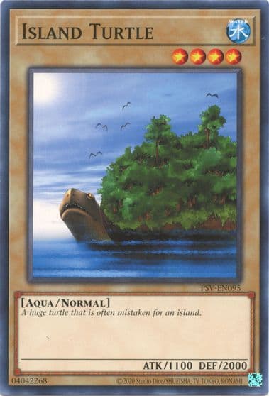 Island Turtle Pharaoh's Servant (25th Anniversary Edition) Yu-Gi-Oh! card