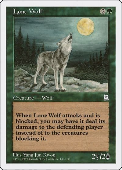 Lone Wolf Portal Three Kingdoms Magic card