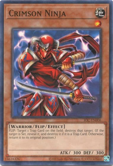 Crimson Ninja Invasion of Chaos (25th Anniversary Edition) Yu-Gi-Oh! card