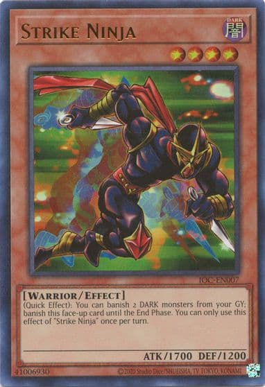 Strike Ninja Invasion of Chaos (25th Anniversary Edition) Yu-Gi-Oh! card