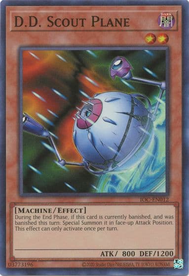 DD Scout Plane Invasion of Chaos (25th Anniversary Edition) Yu-Gi-Oh! card