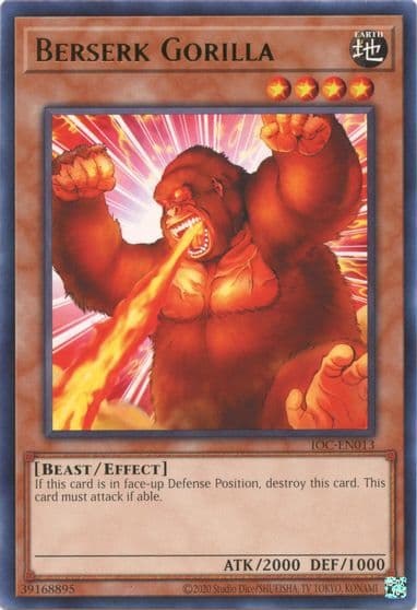Berserk Gorilla Invasion of Chaos (25th Anniversary Edition) Yu-Gi-Oh! card