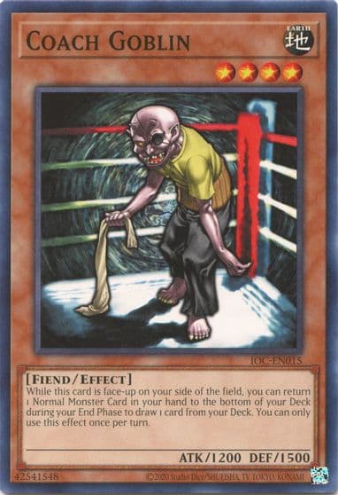 Coach Goblin Invasion of Chaos (25th Anniversary Edition) Yu-Gi-Oh! card