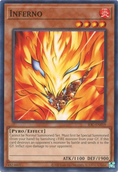 Inferno Invasion of Chaos (25th Anniversary Edition) Yu-Gi-Oh! card