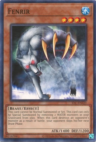 Fenrir Invasion of Chaos (25th Anniversary Edition) Yu-Gi-Oh! card
