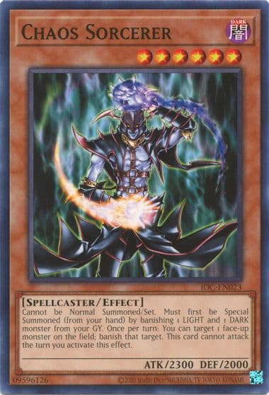 Chaos Sorcerer Invasion of Chaos (25th Anniversary Edition) Yu-Gi-Oh! card