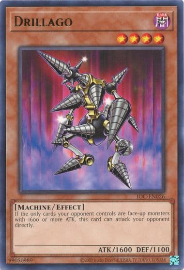 Drillago Invasion of Chaos (25th Anniversary Edition) Yu-Gi-Oh! card
