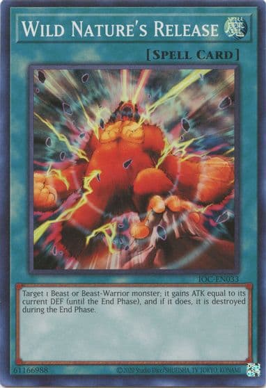 Wild Natures Release Invasion of Chaos (25th Anniversary Edition) Yu-Gi-Oh! card