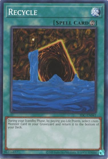 Recycle Invasion of Chaos (25th Anniversary Edition) Yu-Gi-Oh! card