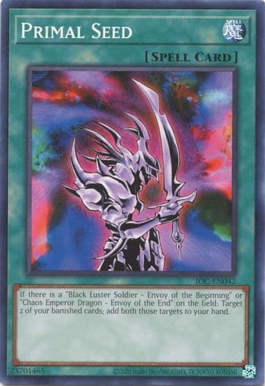 Primal Seed Invasion of Chaos (25th Anniversary Edition) Yu-Gi-Oh! card