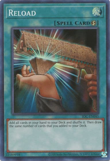 Reload Invasion of Chaos (25th Anniversary Edition) Yu-Gi-Oh! card