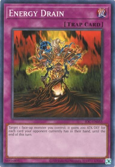Energy Drain Invasion of Chaos (25th Anniversary Edition) Yu-Gi-Oh! card