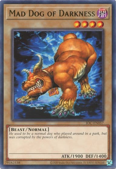 Mad Dog of Darkness Invasion of Chaos (25th Anniversary Edition) Yu-Gi-Oh! card