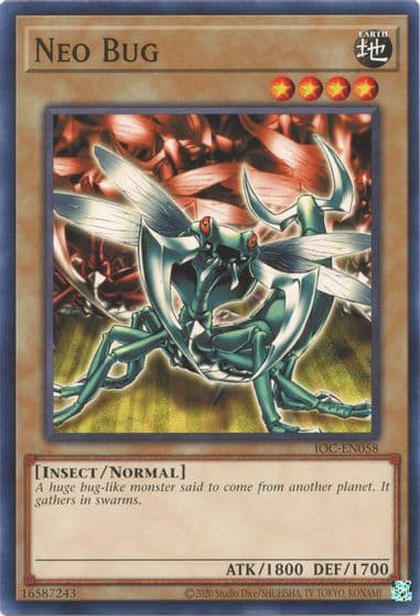 Neo Bug Invasion of Chaos (25th Anniversary Edition) Yu-Gi-Oh! card