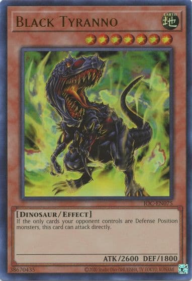 Black Tyranno Invasion of Chaos (25th Anniversary Edition) Yu-Gi-Oh! card