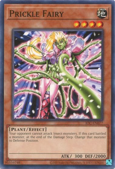Prickle Fairy Invasion of Chaos (25th Anniversary Edition) Yu-Gi-Oh! card