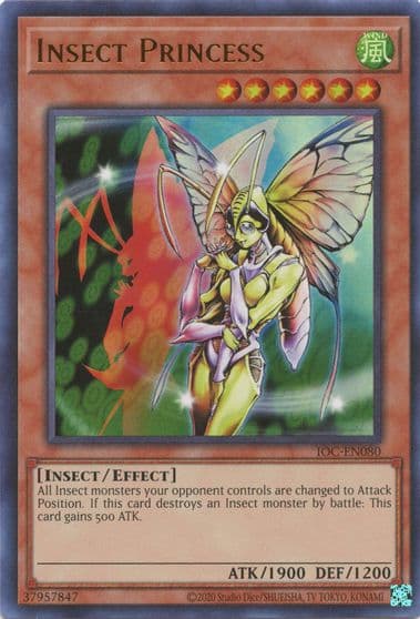 Insect Princess Invasion of Chaos (25th Anniversary Edition) Yu-Gi-Oh! card