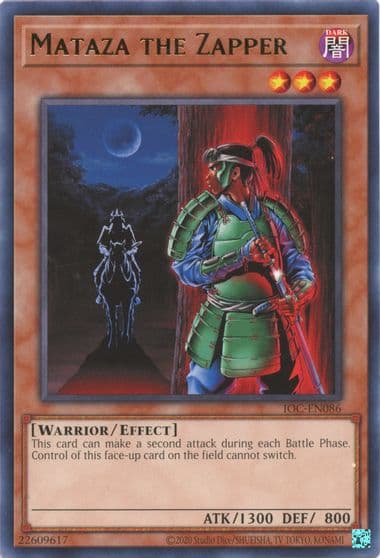 Mataza the Zapper Invasion of Chaos (25th Anniversary Edition) Yu-Gi-Oh! card