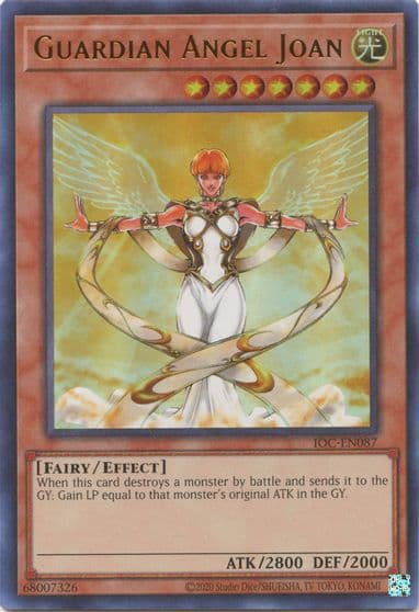 Guardian Angel Joan Invasion of Chaos (25th Anniversary Edition) Yu-Gi-Oh! card