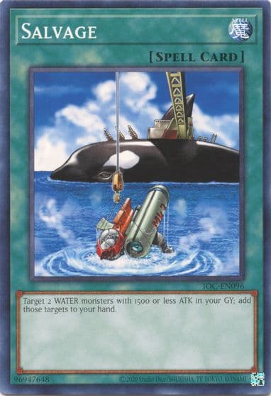 Salvage Invasion of Chaos (25th Anniversary Edition) Yu-Gi-Oh! card