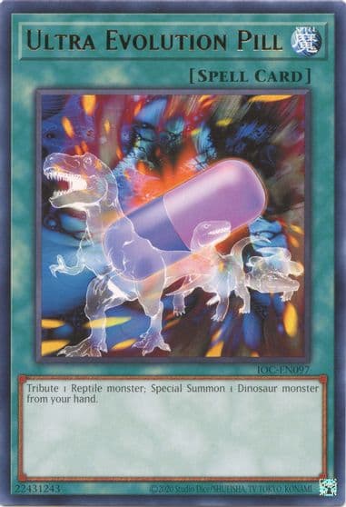 Ultra Evolution Pill Invasion of Chaos (25th Anniversary Edition) Yu-Gi-Oh! card