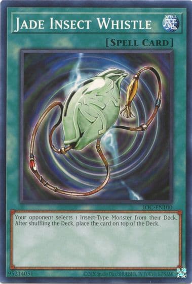 Jade Insect Whistle Invasion of Chaos (25th Anniversary Edition) Yu-Gi-Oh! card