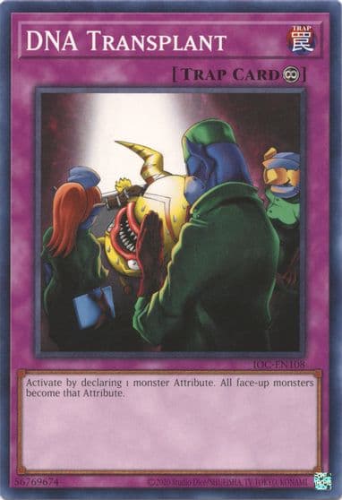 DNA Transplant Invasion of Chaos (25th Anniversary Edition) Yu-Gi-Oh! card