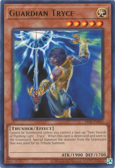 Guardian Tryce Dark Crisis (25th Anniversary Edition) Yu-Gi-Oh! card
