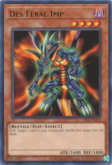 Des Feral Imp Dark Crisis (25th Anniversary Edition) Yu-Gi-Oh! card