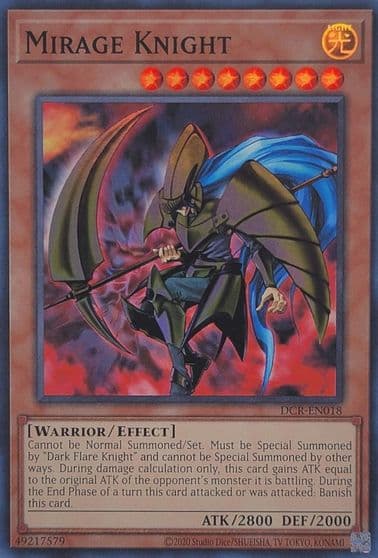 Mirage Knight Dark Crisis (25th Anniversary Edition) Yu-Gi-Oh! card
