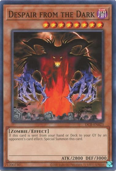 Despair from the Dark Dark Crisis (25th Anniversary Edition) Yu-Gi-Oh! card