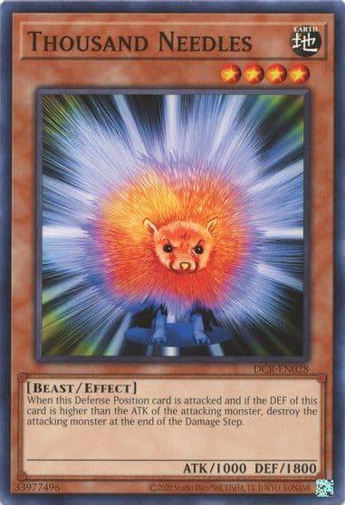 Thousand Needles Dark Crisis (25th Anniversary Edition) Yu-Gi-Oh! card