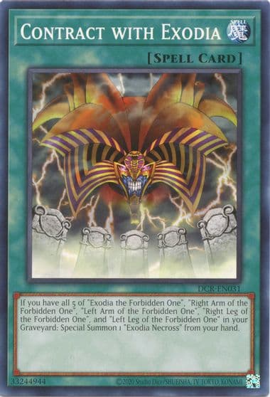 Contract with Exodia Dark Crisis (25th Anniversary Edition) Yu-Gi-Oh! card
