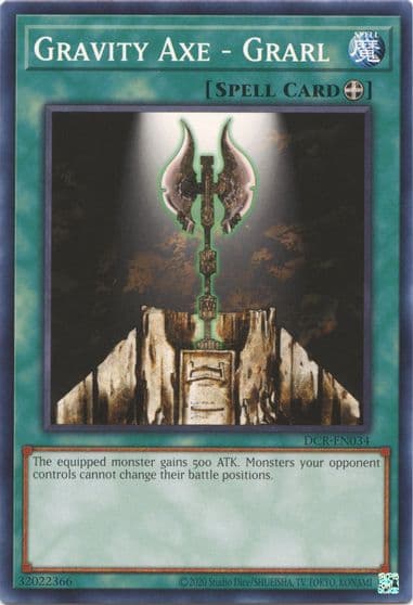 Gravity Axe Grarl Dark Crisis (25th Anniversary Edition) Yu-Gi-Oh! card